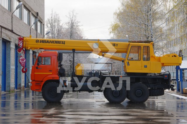 Автокран "ИВАНОВЕЦ" КС-35714К-2 на шасси КамАЗ 43118 (ОВОИД)