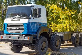 Новый тяжелый грузовик УРАЛ-9593