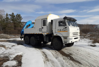 АРОК с КМУ ИМ-150 на шасси КАМАЗ 43118-50