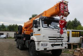 Автокран "ИВАНОВЕЦ" КС-35714К-2 КамАЗ 43118-50