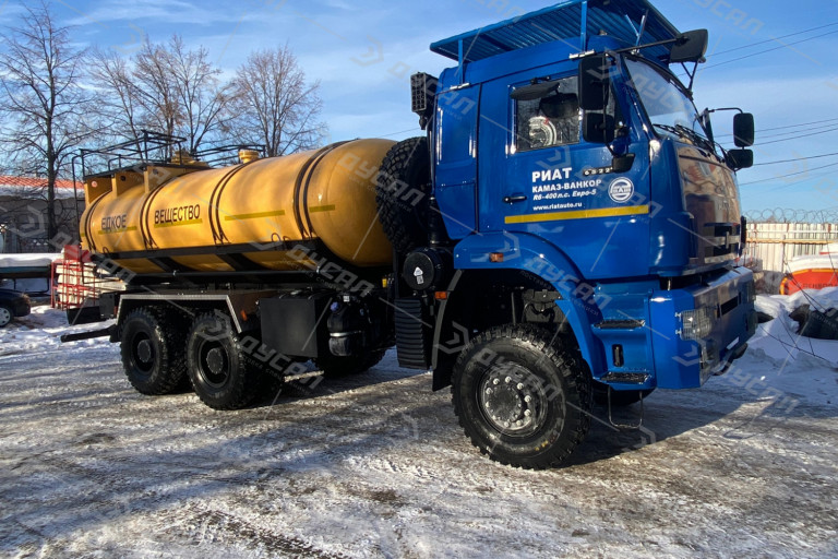 Кислотовоз АЦК-10 на шасси КАМАЗ 6522