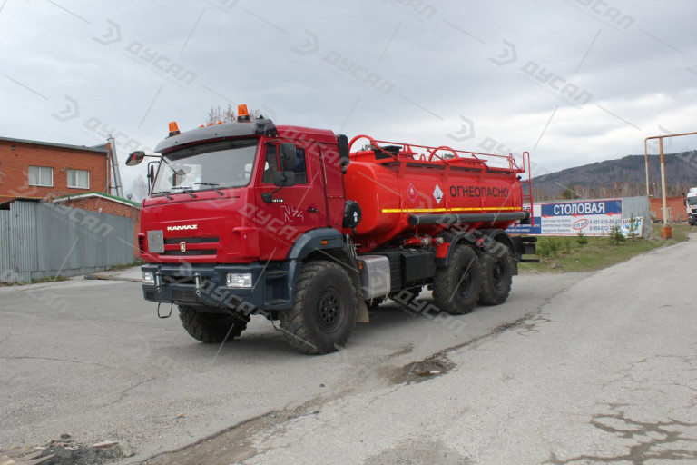 Автотопливозаправщик АТЗ-12/2 на базе КамАЗ 43118