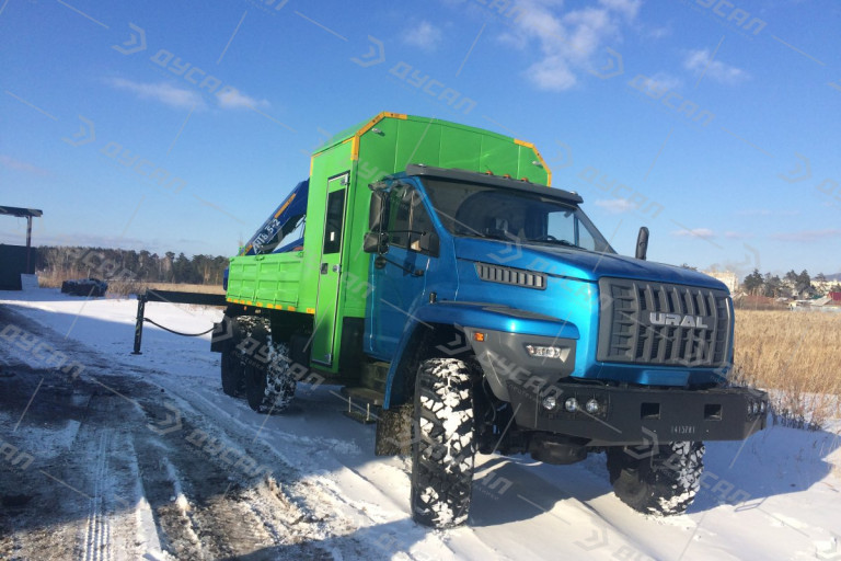 Грузопассажирский автомобиль ГПА на шасси УРАЛ NEXT 4320 c КМУ АНТ