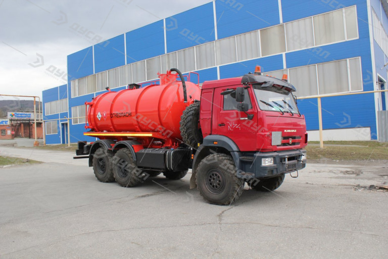 Автоцистерна вакуумная АКН-12 ОД на шасси КАМАЗ 43118