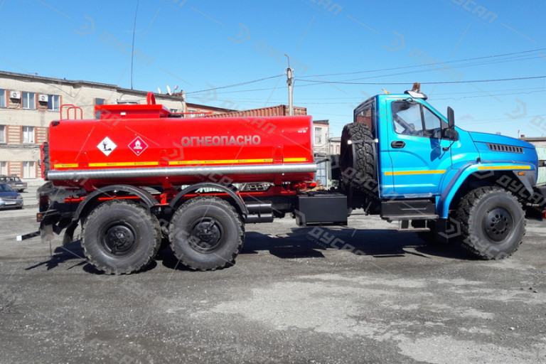 Автотопливозаправщик АТЗ-10 на базе УРАЛ NEXT 4320-72Е5