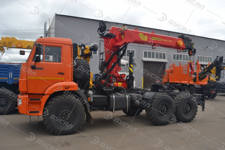 Седельный тягач КАМАЗ 43118-50 с КМУ ИТ-180