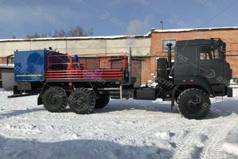 Агрегат цементировочный АЦ-32(поршневой) на шасси УРАЛ 4320-80Е5
