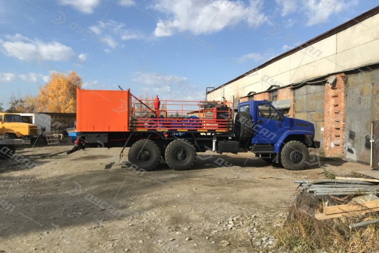 Агрегат цементировочный АЦ-32(поршневой) на шасси УРАЛ NEXT 4320-72Е5