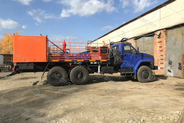 Агрегат цементировочный АЦ-32(поршневой) на шасси УРАЛ NEXT 4320-72Е5
