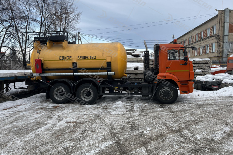 Кислотовоз АЦК-12 на шасси КАМАЗ 65115 Кислотовоз АЦК-12 на шасси КАМАЗ 65115