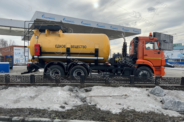 Кислотовоз АЦК-12 на шасси КАМАЗ 65115 Кислотовоз АЦК-12 на шасси КАМАЗ 65115