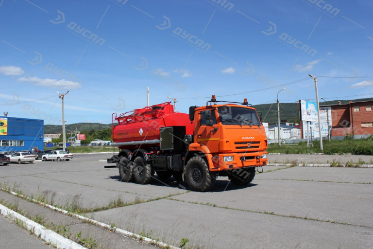 Автотопливозаправщик АТЗ-11/2 на шасси КАМАЗ 43118-50 (насос Benza)