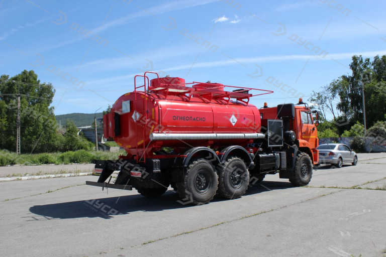 Автотопливозаправщик АТЗ-11/2 на шасси КАМАЗ 43118-50 (насос Benza)