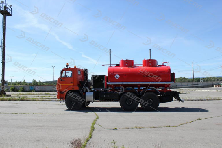 Автотопливозаправщик АТЗ-11/2 на шасси КАМАЗ 43118-50 (насос Benza)