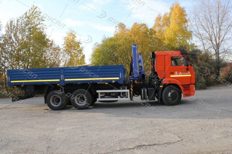 Бортовой КамАЗ 65115-50 с КМУ АНТ 12.2