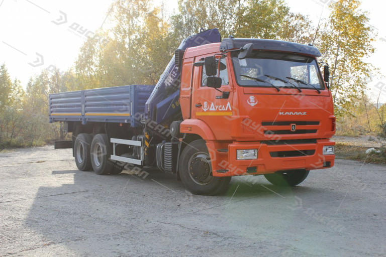 Бортовой КамАЗ 65115-50 с КМУ АНТ 12.2