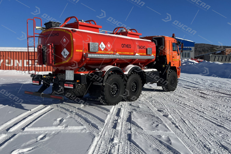 Автотопливозаправщик АТЗ-12/2 на шасси КАМАЗ 43118-RR