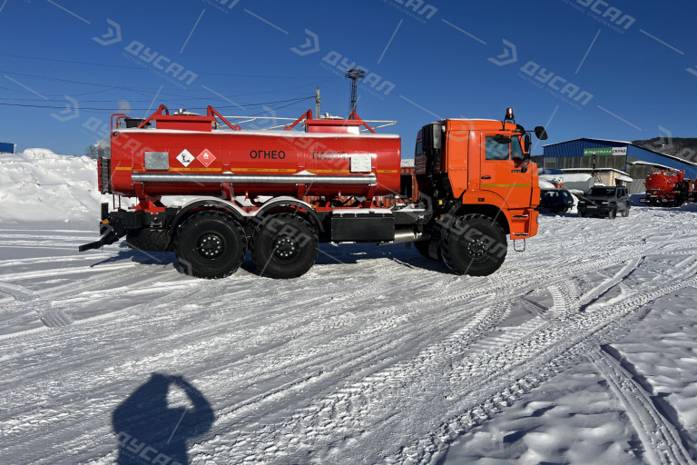 Автотопливозаправщик АТЗ-11/2 на шасси КАМАЗ 43118