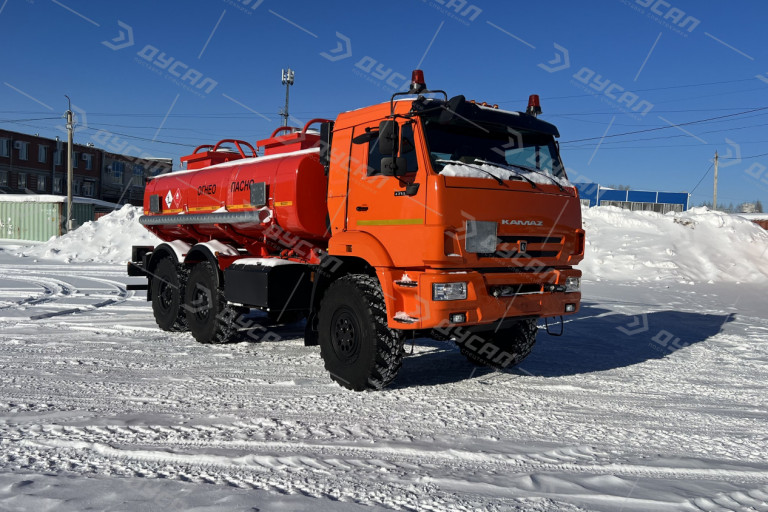 Автотопливозаправщик АТЗ-12/2 на шасси КАМАЗ 43118-RR