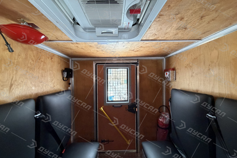 Автомобиль для перевозки взрывчатых веществ ВВ с отсеком для сопровождения на базе УРАЛ 4320 NEXT