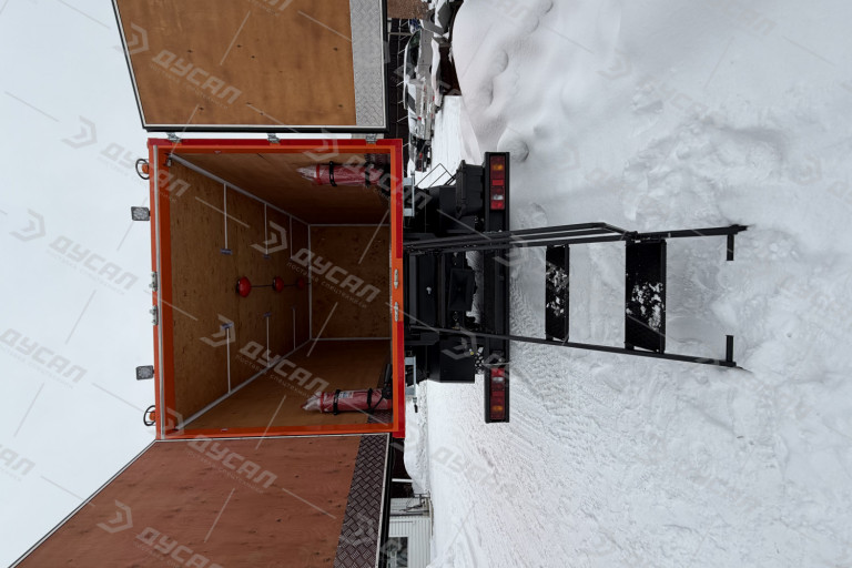 Автомобиль для перевозки взрывчатых веществ ВВ с отсеком для сопровождения на базе УРАЛ 4320 NEXT