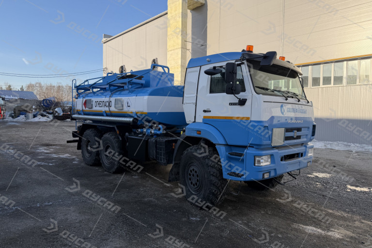 Автотопливозаправщик АТЗ-11/2 на шасси КАМАЗ 43118