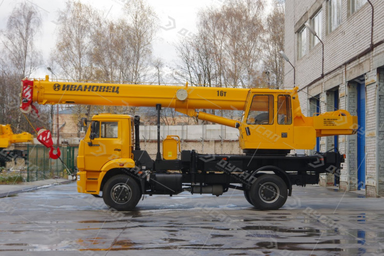 Автокран "ИВАНОВЕЦ" КС-35714К-3 на шасси КамАЗ 53605 (ОВОЙД)