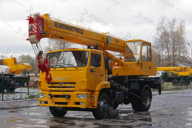 Автокран "ИВАНОВЕЦ" КС-35714К-3 на шасси КамАЗ 53605 (ОВОЙД)