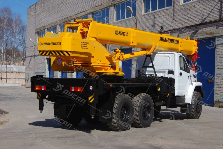 Автокран "ИВАНОВЕЦ" КС-45717-2 на шасси УРАЛ NEXT 4320 (ОВОИД)