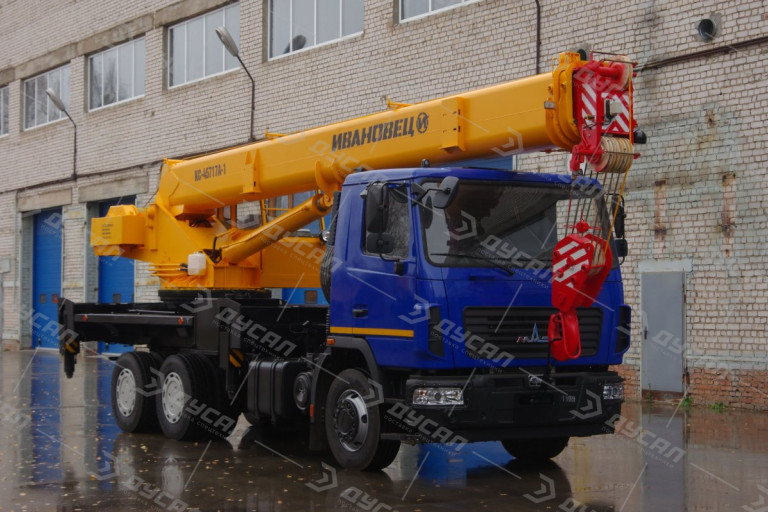 Автокран "ИВАНОВЕЦ" КС-45717А-1 на шасси МАЗ 6312С3 (ОВОИД)