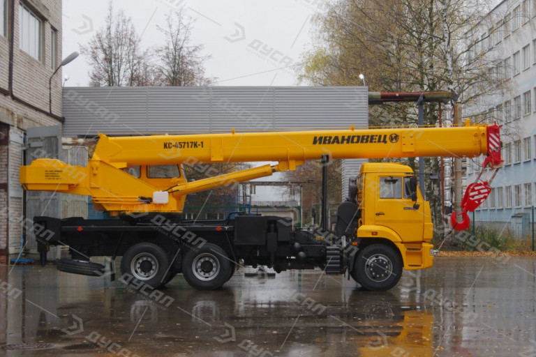 Автокран "ИВАНОВЕЦ" КС-45717К-1 на шасси КамАЗ 65115 (ОВОИД)