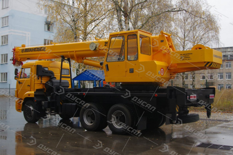 Автокран "ИВАНОВЕЦ" КС-45717К-1 на шасси КамАЗ 65115 (ОВОИД)