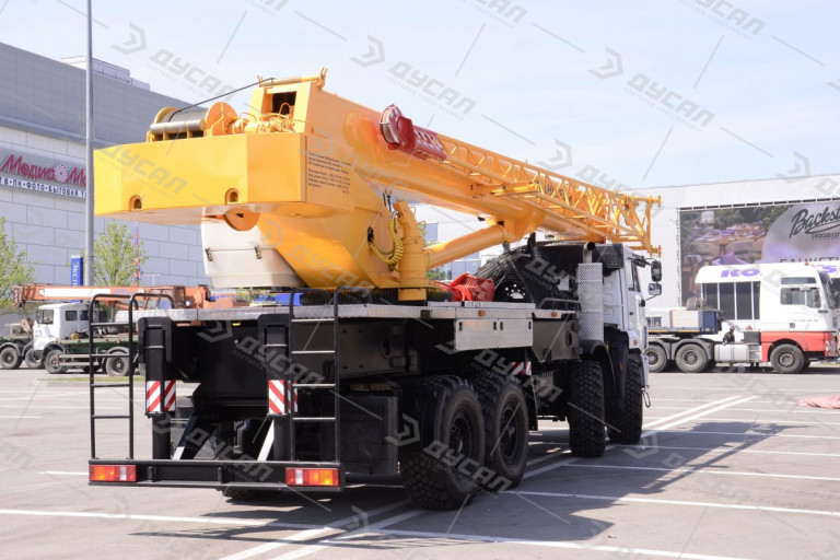 Автокран "ИВАНОВЕЦ" КС-55735-7 на шасси КамАЗ 63501 (ОВОИД)
