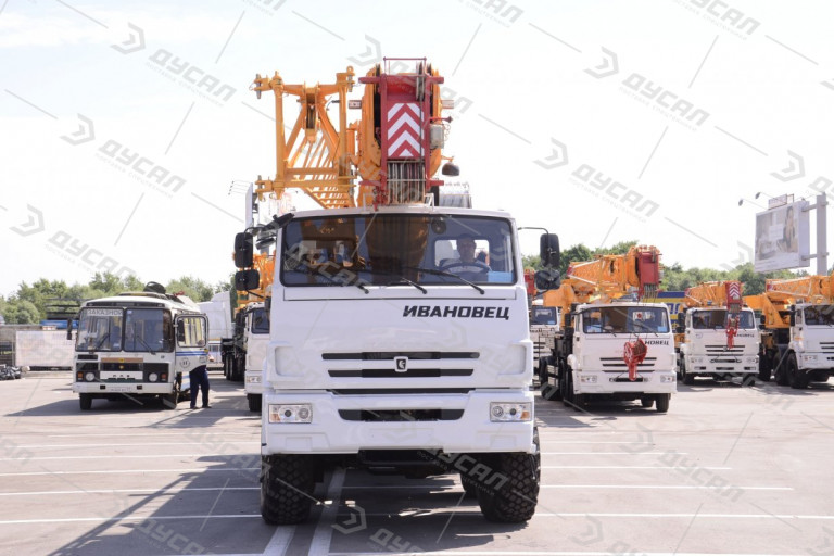 Автокран "ИВАНОВЕЦ" КС-55735-7 на шасси КамАЗ 63501 (ОВОИД)
