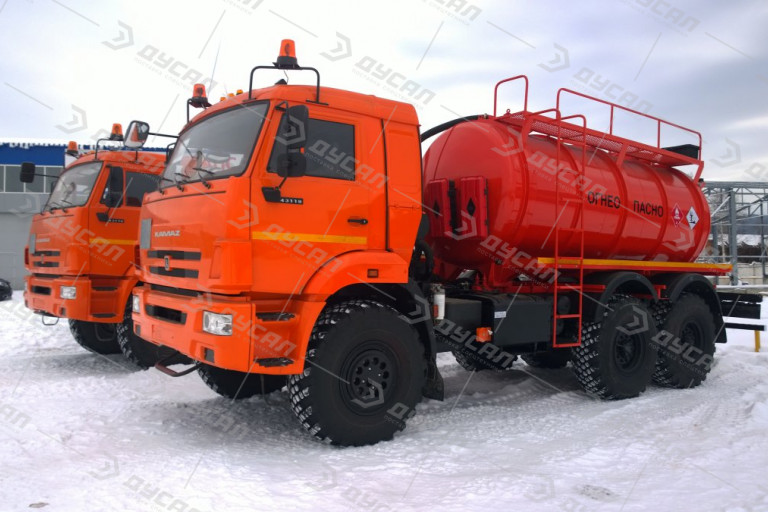 АКН-10 на шасси КамАЗ 43118-50 со спальным местом