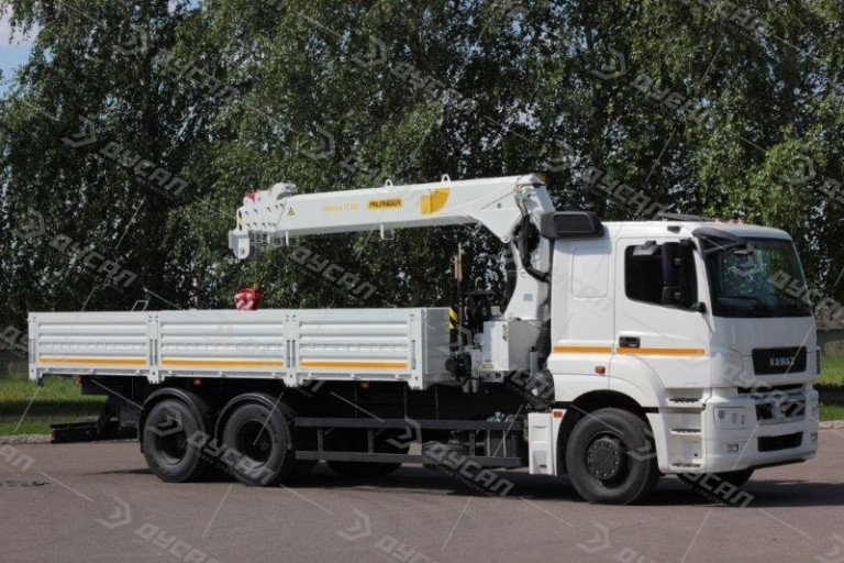 Бортовой КАМАЗ 65207 с КМУ ИТ-150