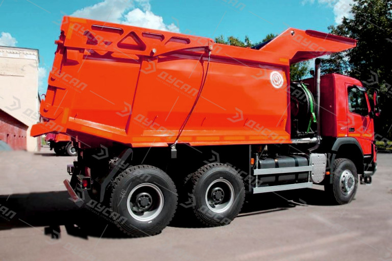 Самосвал КАМАЗ 6580 6х4 БЕЦЕМА ФОРМАТ СКАЛА V=16 м³