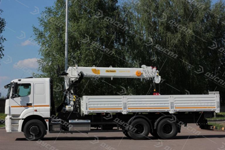 Бортовой КАМАЗ 65207 с КМУ ИТ-150