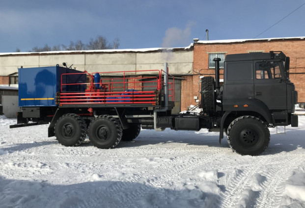 Агрегат цементировочный АЦ-32(поршневой) на шасси УРАЛ 4320-80Е5