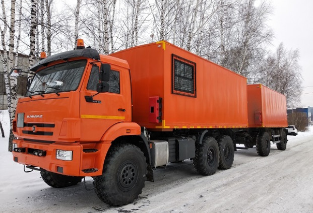 Автомобиль для взрывчатых веществ на шасси КАМАЗ 43118-50