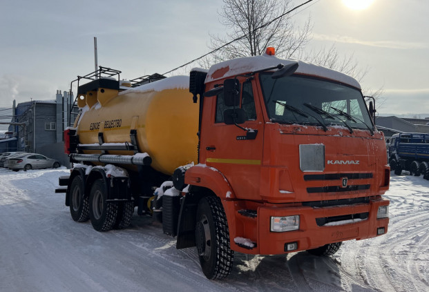 Кислотовоз АЦК-12 на шасси КАМАЗ 65115