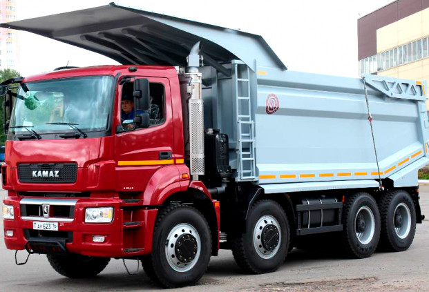 Самосвал КАМАЗ 65801 8х4 БЕЦЕМА ФОРМАТ СКАЛА V=20 м³